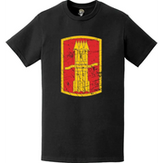 Distressed 197th Field Artillery Brigade T-Shirt Tactically Acquired   