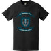 Distressed 19th Special Forces Group Motto Legacy Scroll T-Shirt Tactically Acquired   