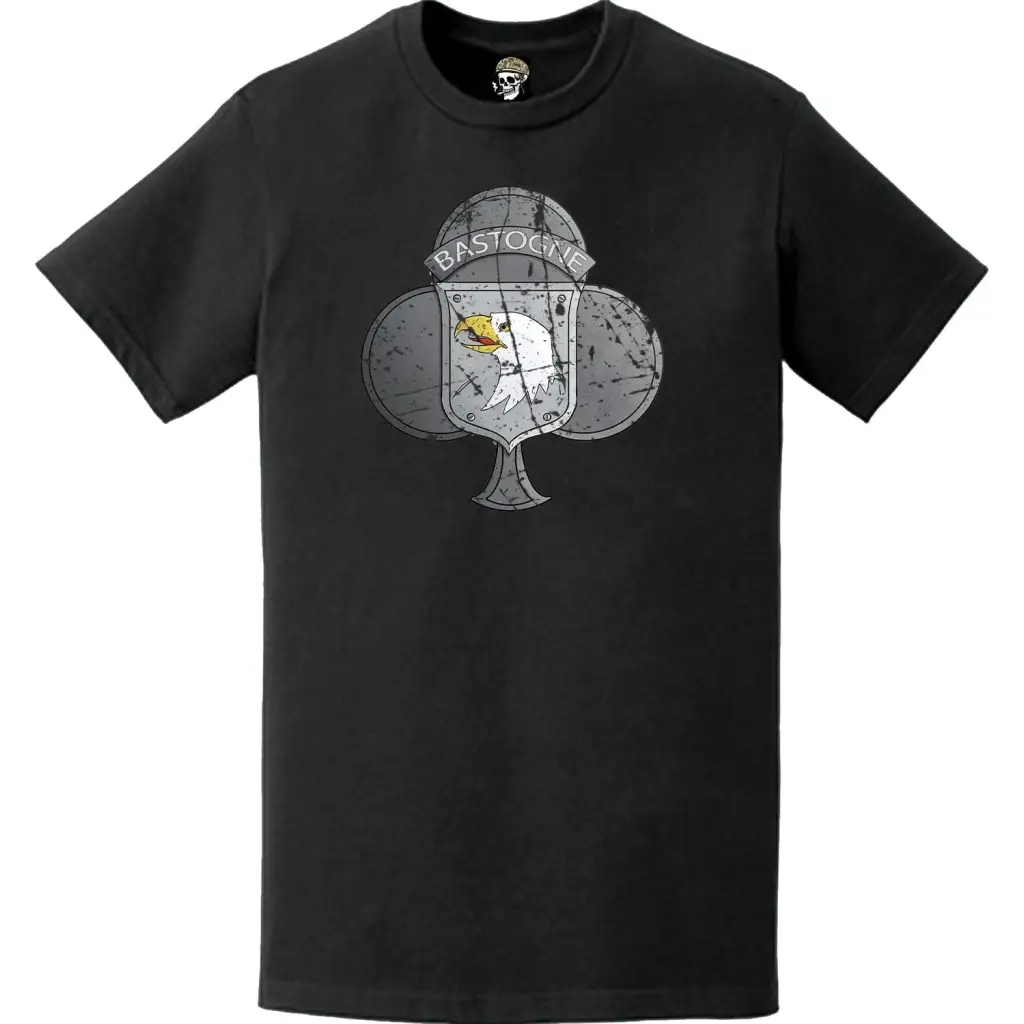 Distressed 1st BCT "Bastogne" 101st Airborne Division T-Shirt Tactically Acquired   