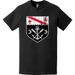 Distressed 1st Engineer Battalion Logo Emblem T-Shirt Tactically Acquired   