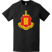 Distressed 1st Field Artillery Regiment Emblem Crest T-Shirt Tactically Acquired   