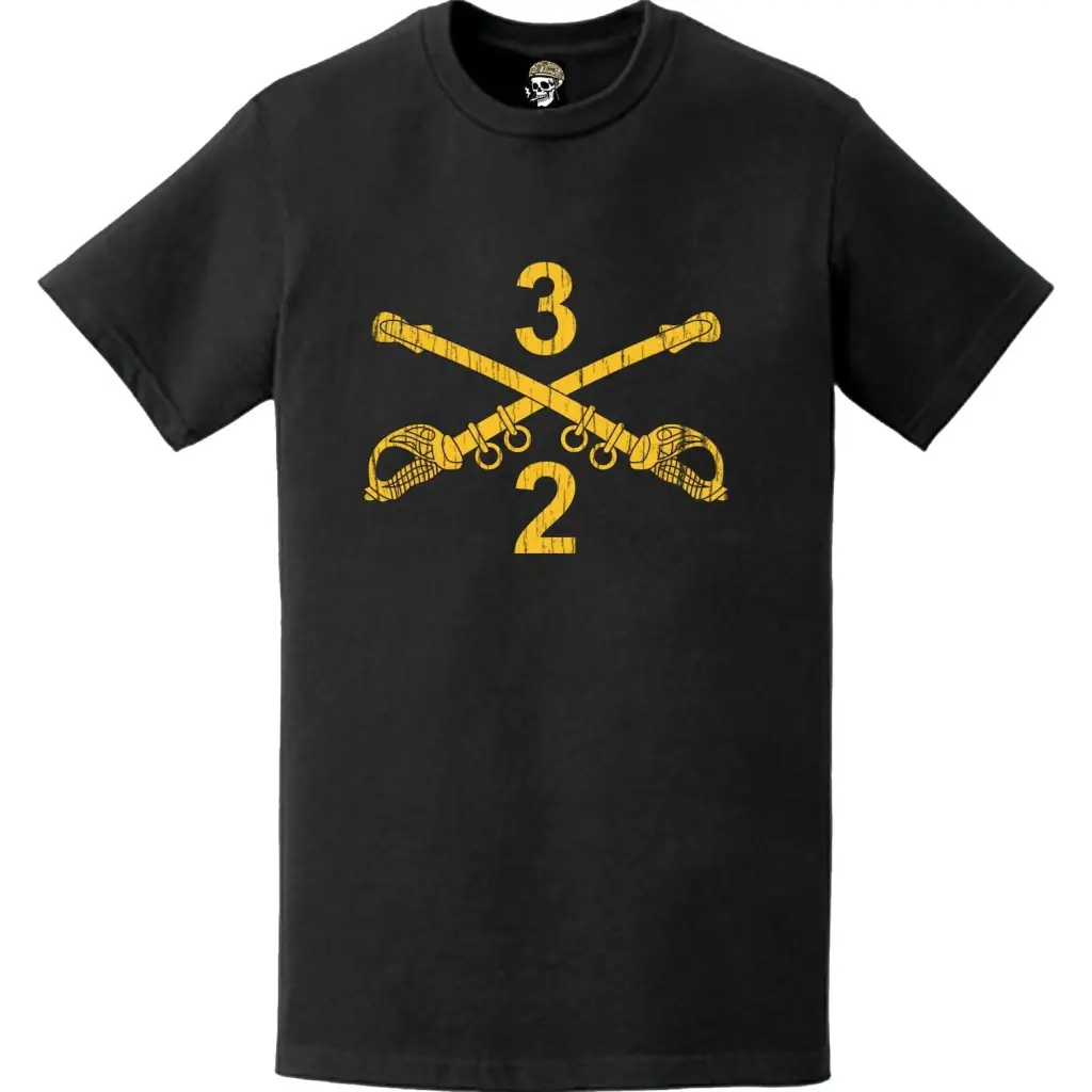 Distressed 2-3 CAV "Sabre"T-Shirt Tactically Acquired   