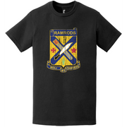 Distressed 2-2 Infantry "Ramrods" Logo Emblem Crest T-Shirt Tactically Acquired   