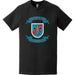 Distressed 20th Special Forces Group Motto Legacy Scroll T-Shirt Tactically Acquired   