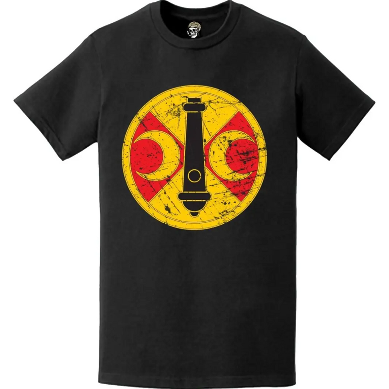 Distressed 210th Field Artillery Brigade T-Shirt
