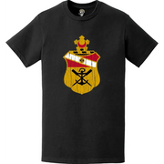 Distressed 21st Engineer Battalion Logo Emblem T-Shirt Tactically Acquired   