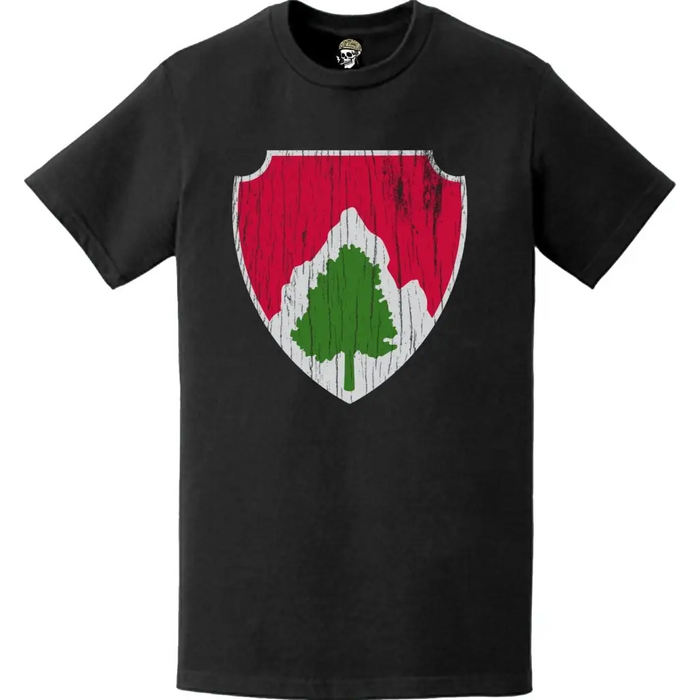 Distressed 23rd Engineer Battalion Logo Emblem T-Shirt Tactically Acquired   
