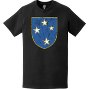 Distressed 23rd Infantry Division (23rd ID) CSIB Logo T-Shirt Tactically Acquired   