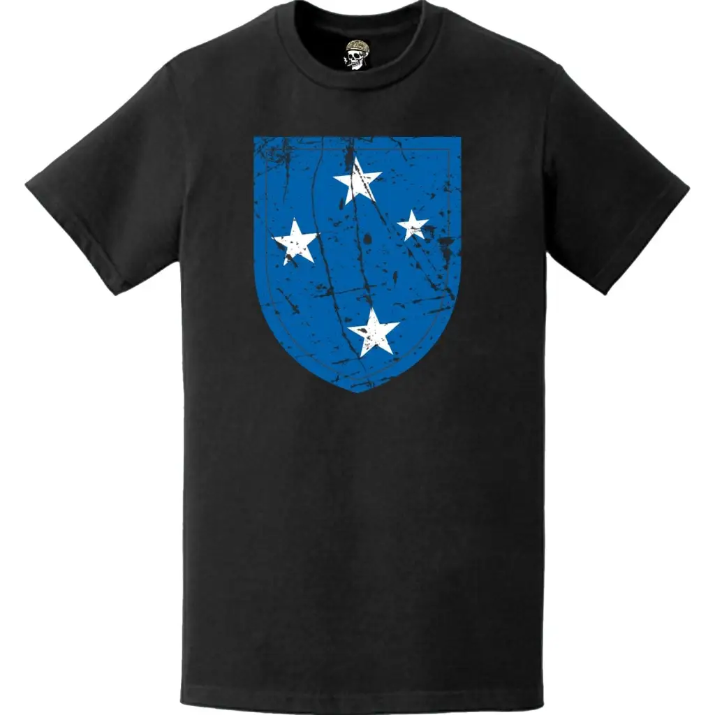 Distressed 23rd Infantry Division (23rd ID) SSI Logo T-Shirt Tactically Acquired   