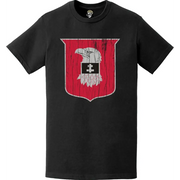Distressed 24th Engineer Battalion Logo Emblem T-Shirt Tactically Acquired   