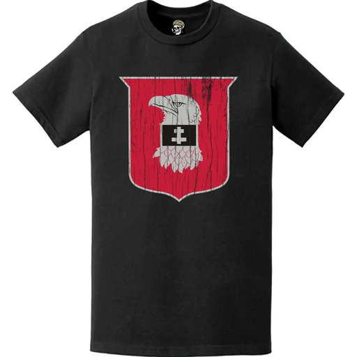 Distressed 24th Engineer Battalion Logo Emblem T-Shirt Tactically Acquired   