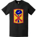 Distressed 263rd Air Defense Artillery Brigade Emblem  Logo T-Shirt Tactically Acquired   