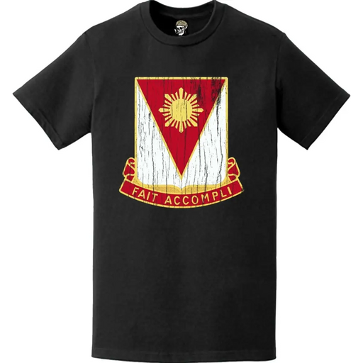 Distressed 279th Engineer Battalion Logo Emblem T-Shirt Tactically Acquired   