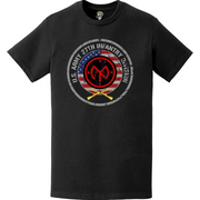 Distressed 27th ID Crossed Infantry Rifles T-Shirt Tactically Acquired   