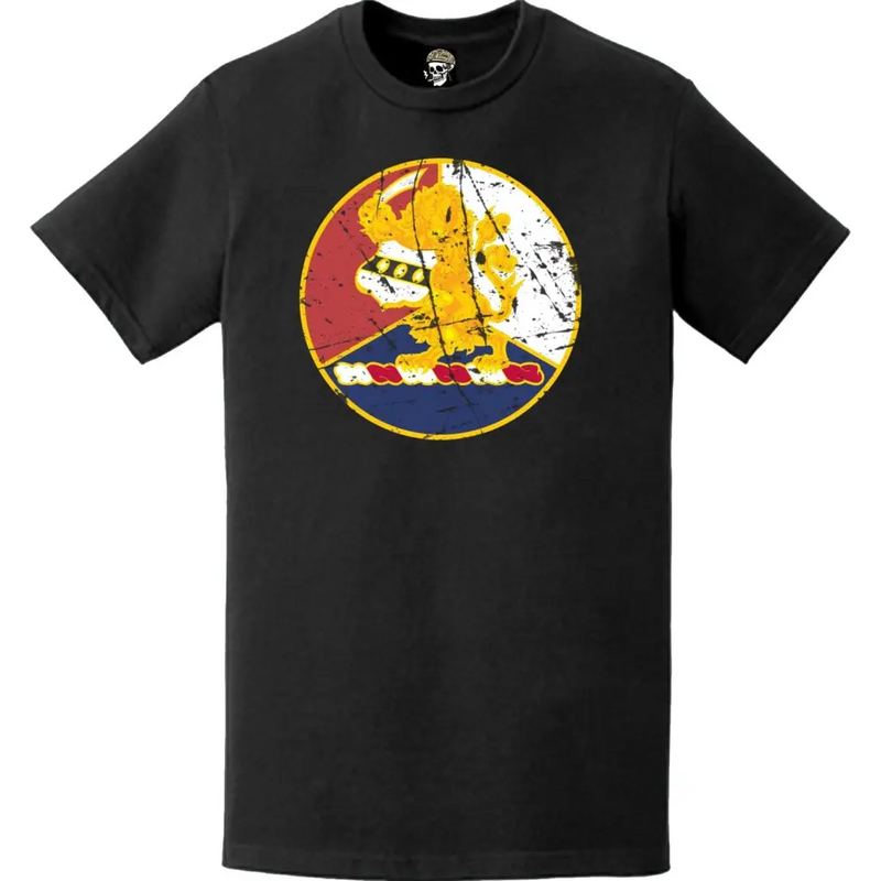 Distressed 28th Infantry Division (28th ID) DUI Logo T-Shirt