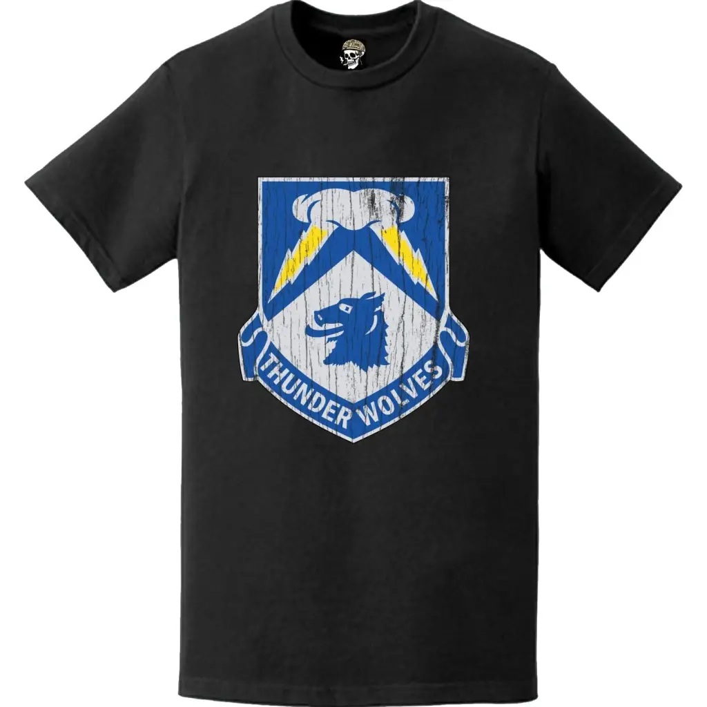 Distressed 297th Cavalry Regiment Logo Emblem T-Shirt Tactically Acquired   