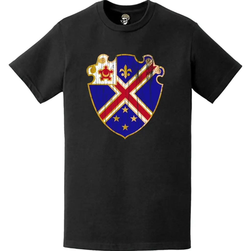 Distressed 29th Engineer Battalion Logo Emblem T-Shirt Tactically Acquired   