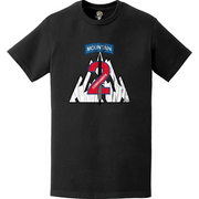 Distressed 2nd BCT 10th Mountain Division 'Commandos' Logo Emblem T-Shirt Tactically Acquired   
