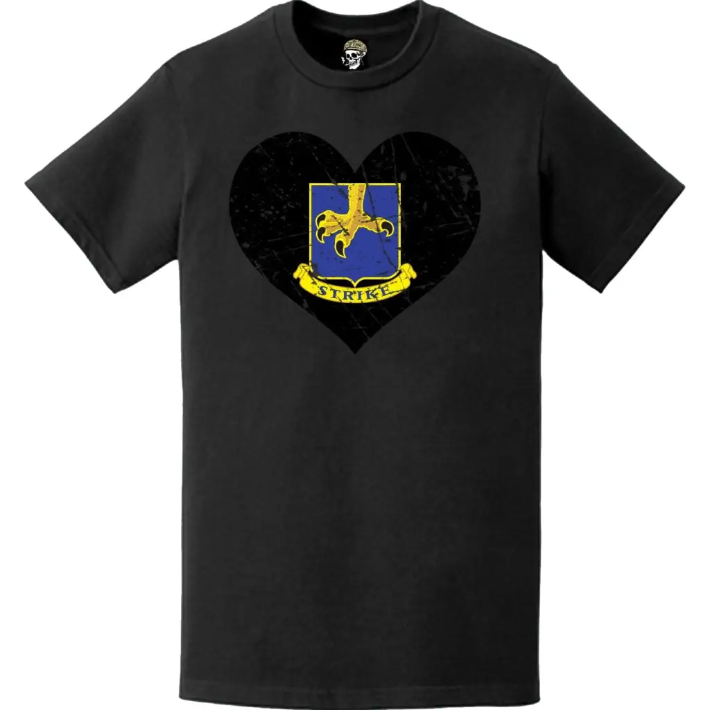 Distressed 2nd Brigade Combat Team (BCT) "Strike" 101st Airborne Division T-Shirt Tactically Acquired   