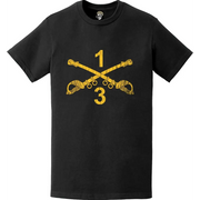 Distressed 3-1 CAV Regiment Crossed Sabers T-Shirt Tactically Acquired   