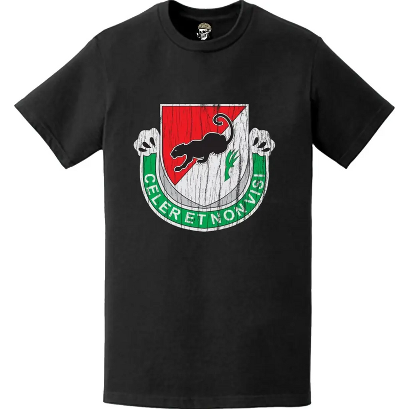 Distressed 31st Cavalry Regiment Logo Emblem T-Shirt