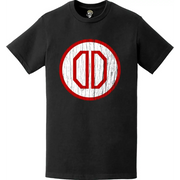 Distressed 31st Infantry Division (31st ID) SSI Logo Crest T-Shirt Tactically Acquired   