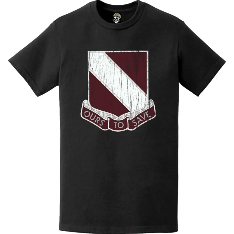Distressed 31st Medical Group Emblem Logo T-Shirt