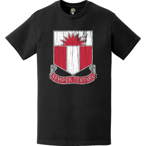 Distressed 321st Engineer Battalion Logo Emblem T-Shirt Tactically Acquired   