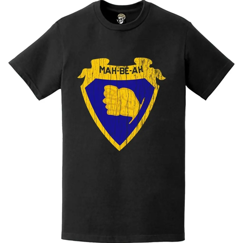Distressed 324th Cavalry Regiment Logo Emblem T-Shirt