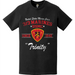 Distressed 3/3 Marines 'Trinity' Since 1942 USMC Unit Legacy T-Shirt Tactically Acquired   