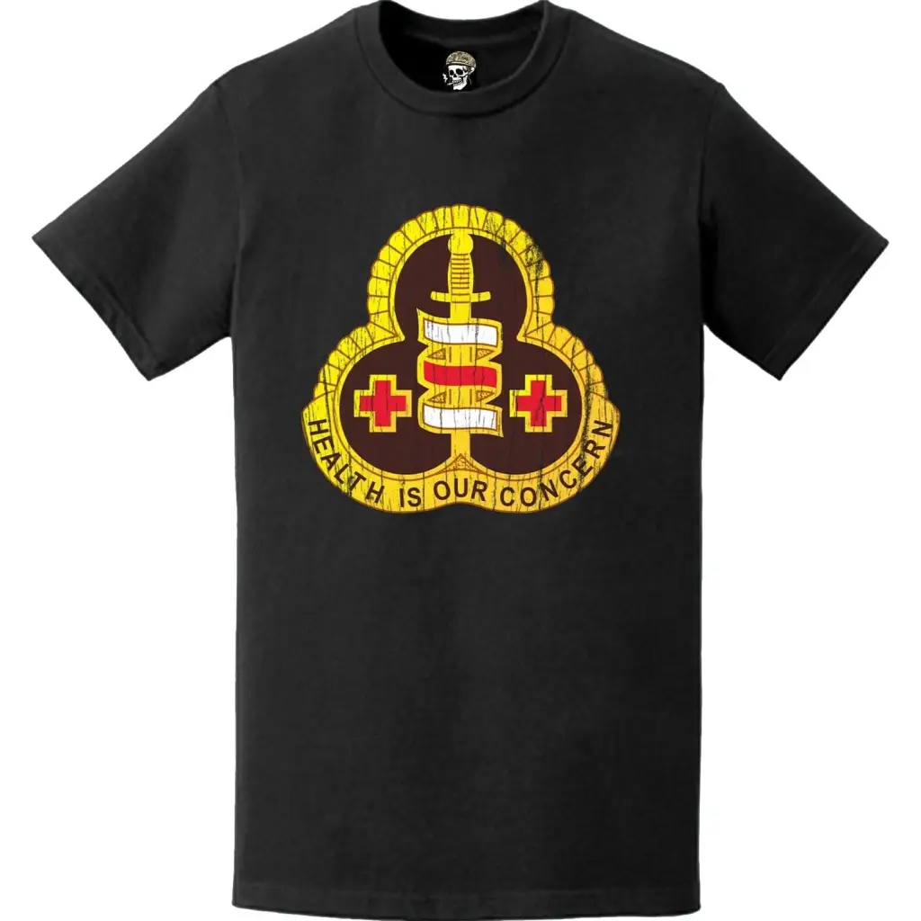 Distressed 331st Medical Group Emblem Logo T-Shirt Tactically Acquired   
