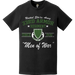 Distressed 33rd Armor Regiment "Men of War" Since 1941 T-Shirt Tactically Acquired   