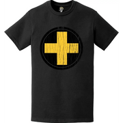 Distressed 33rd Infantry Division (33rd ID) SSI Logo Crest T-Shirt Tactically Acquired   