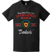 Distressed 3/4 Marines 'Darkside' Since 1941 Legacy T-Shirt Tactically Acquired   