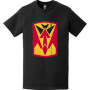Distressed 35th Air Defense Artillery Brigade Emblem Logo T-Shirt Tactically Acquired   