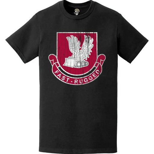 Distressed 365th Engineer Battalion Logo Emblem T-Shirt Tactically Acquired   