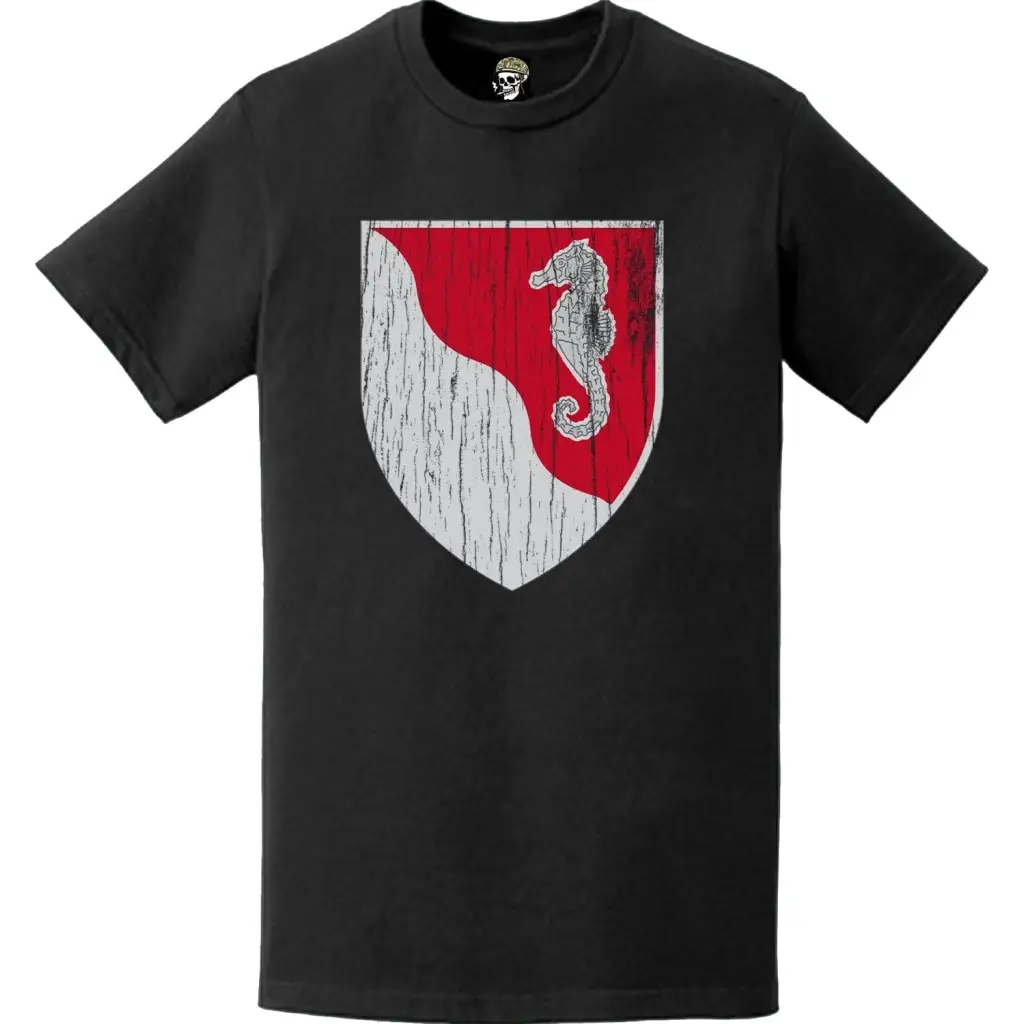 Distressed 36th Engineer Battalion Logo Emblem T-Shirt Tactically Acquired   