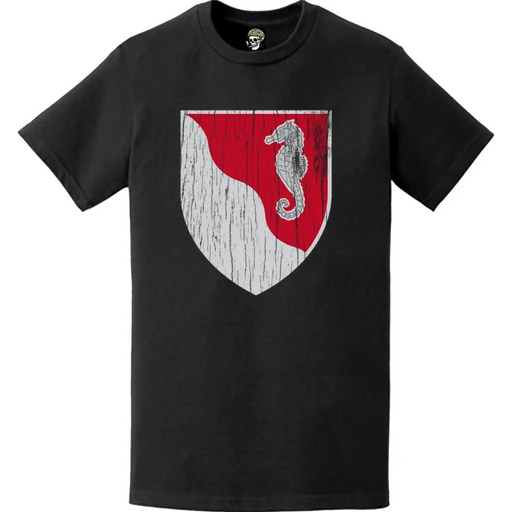 Distressed 36th Engineer Battalion Logo Emblem T-Shirt Tactically Acquired   