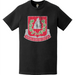 Distressed 37th Engineer Battalion Logo Emblem T-Shirt Tactically Acquired   