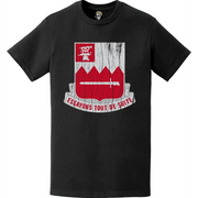 Distressed 397th Engineer Battalion Logo Emblem T-Shirt Tactically Acquired   