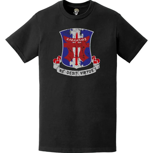 Distressed 3rd Brigade Combat Team (BCT) "Rakkasan" 101st Airborne Division T-Shirt Tactically Acquired   