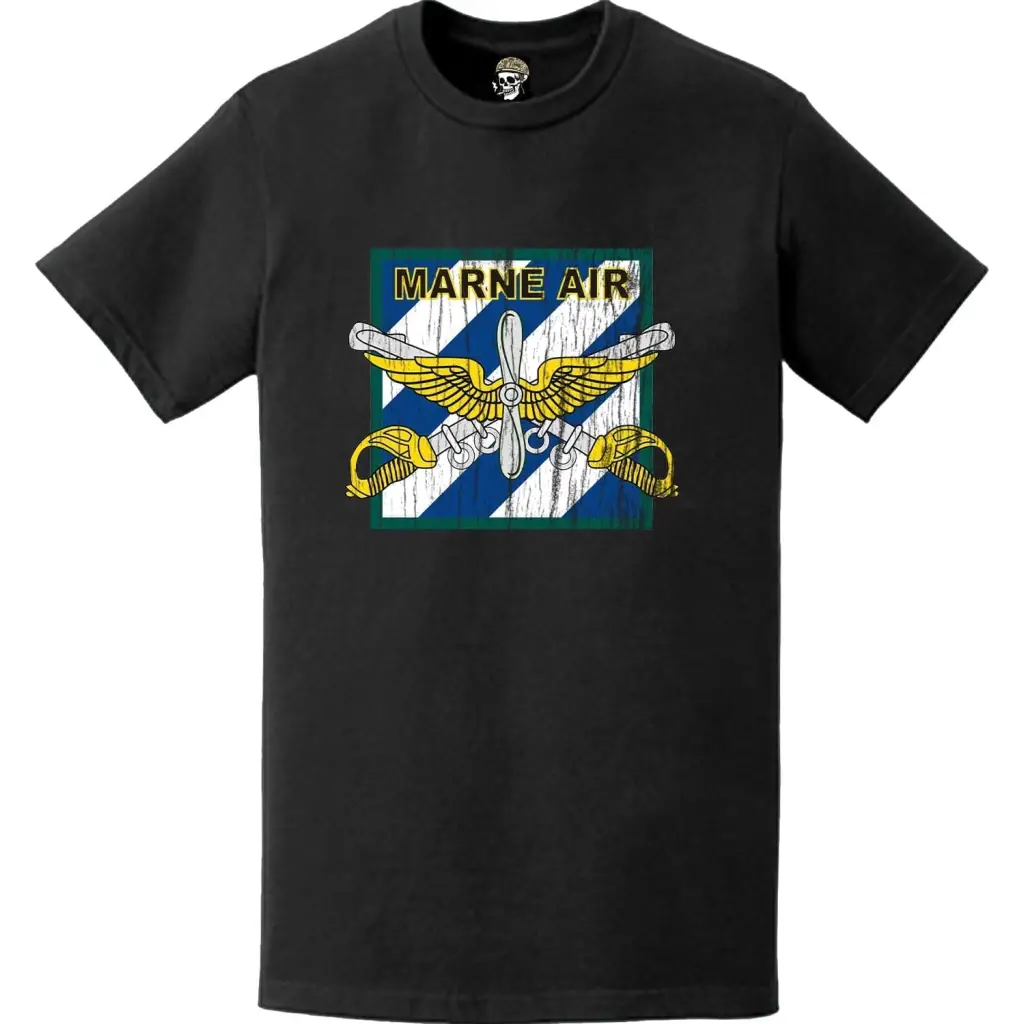 Distressed 3rd CAB "Falcons" Logo Emblem T-Shirt Tactically Acquired   