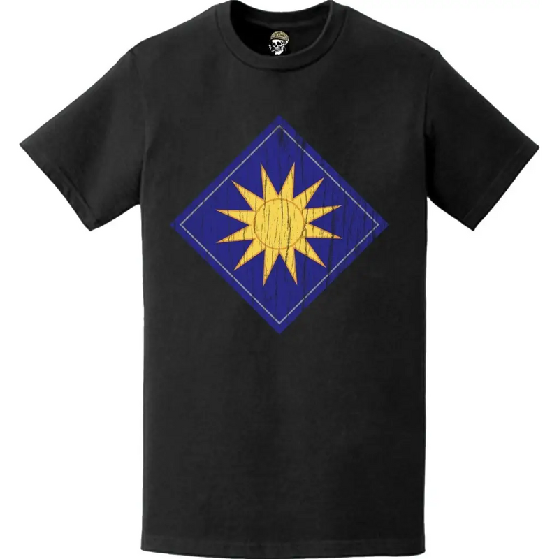 Distressed 40th Infantry Division (40th ID) SSI Logo Crest T-Shirt