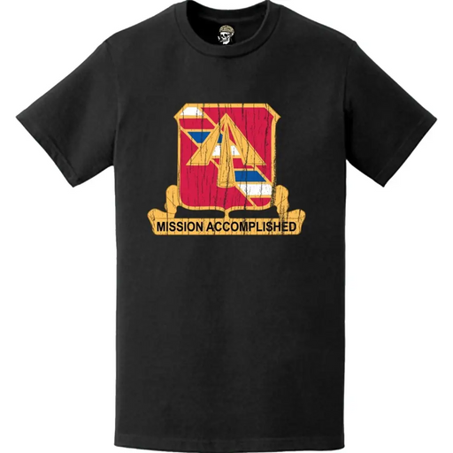 Distressed 41st Field Artillery Regiment Emblem Crest T-Shirt Tactically Acquired   