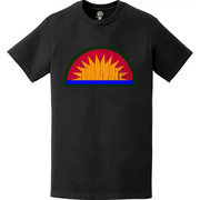 Distressed 41st Infantry Division (41st ID) SSI Logo Crest T-Shirt Tactically Acquired   