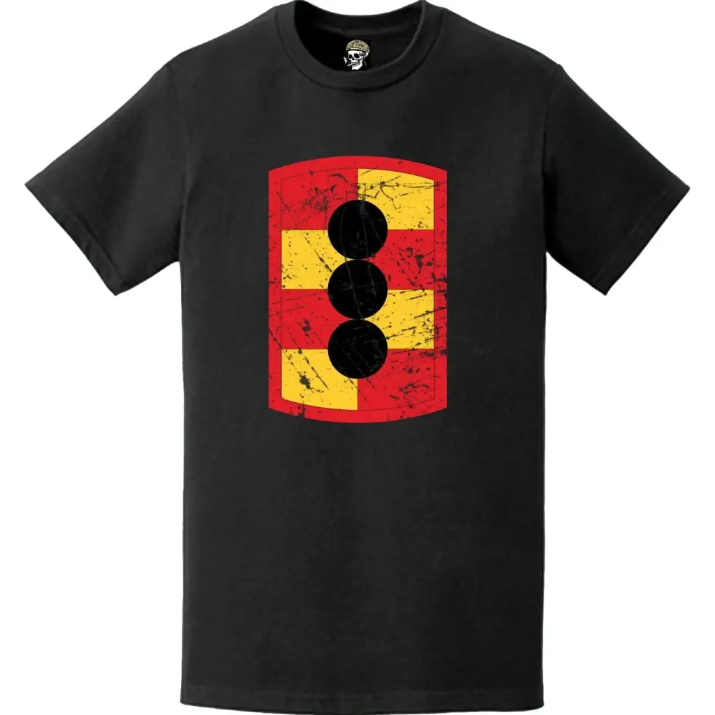 Distressed 434th Field Artillery Brigade T-Shirt Tactically Acquired   