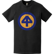Distressed 44th Infantry Division (44th ID) SSI Logo Crest T-Shirt Tactically Acquired   