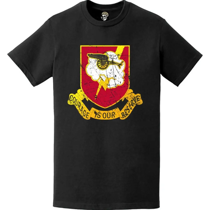 Distressed 457th Field Artillery Battalion T-Shirt Tactically Acquired   