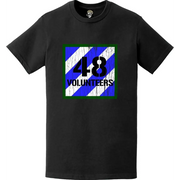 Distressed 48th IBCT, 3rd Infantry Division "Macon Volunteers" Logo Emblem T-Shirt Tactically Acquired   