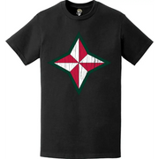 Distressed 48th Infantry Division (48th ID) SSI Logo Crest T-Shirt Tactically Acquired   